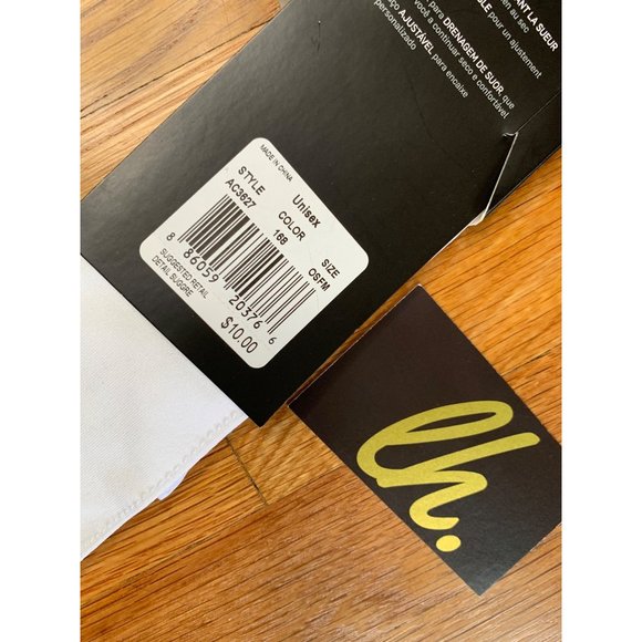 Nike Dri-Fit Dry “White Pink” Tennis Head Tie AC3627-168 - Picture 4 of 5